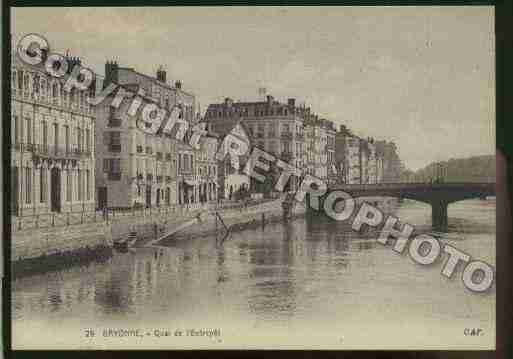 Ville de BAYONNE Carte postale ancienne