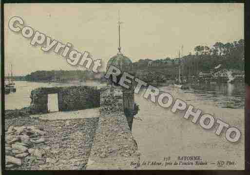 Ville de BAYONNE Carte postale ancienne