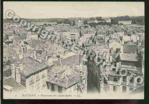 Ville de BAYONNE Carte postale ancienne