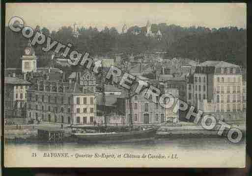 Ville de BAYONNE Carte postale ancienne