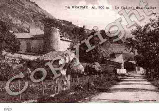 Ville de BEAUME(LA) Carte postale ancienne