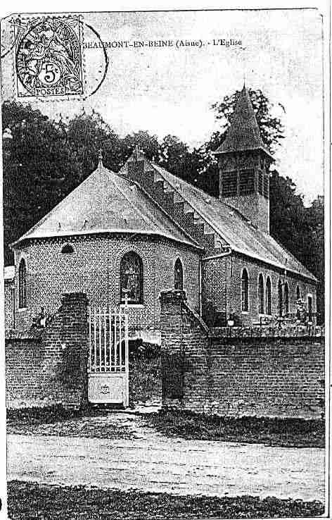 Ville de BEAUMONTENBEINE Carte postale ancienne