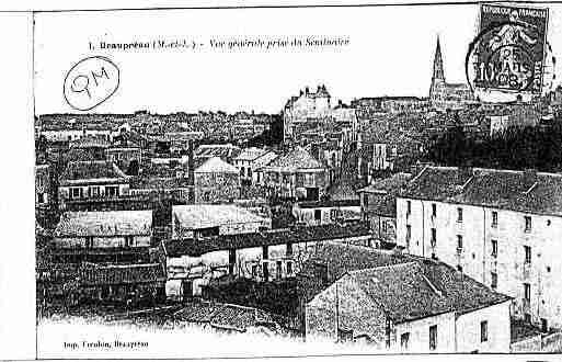 Ville de BEAUPREAU Carte postale ancienne