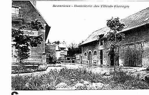 Ville de BEAURIEUX Carte postale ancienne