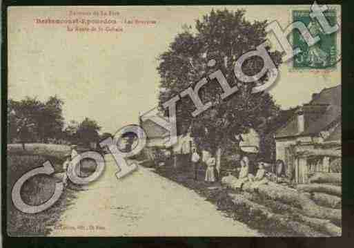 Ville de BERTAUCOURTEPOURDON Carte postale ancienne