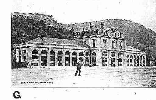 Ville de BESANCON Carte postale ancienne