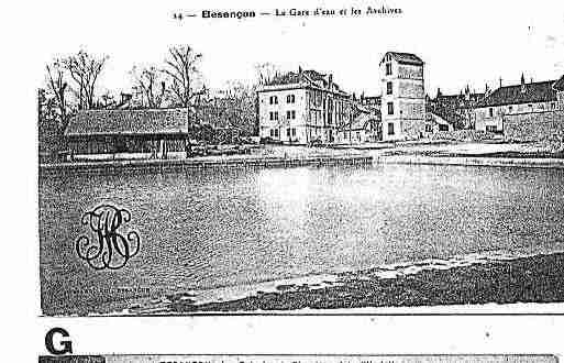 Ville de BESANCON Carte postale ancienne