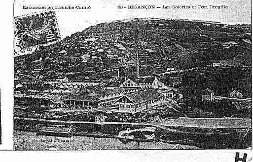 Ville de BESANCON Carte postale ancienne