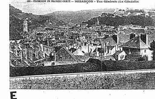 Ville de BESANCON Carte postale ancienne