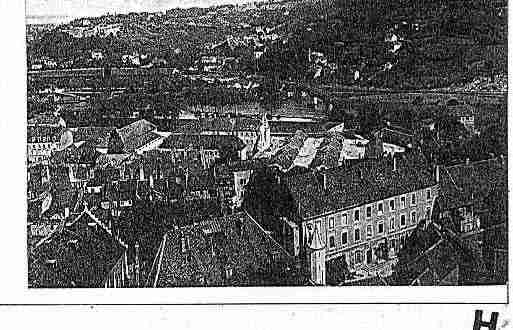 Ville de BESANCON Carte postale ancienne