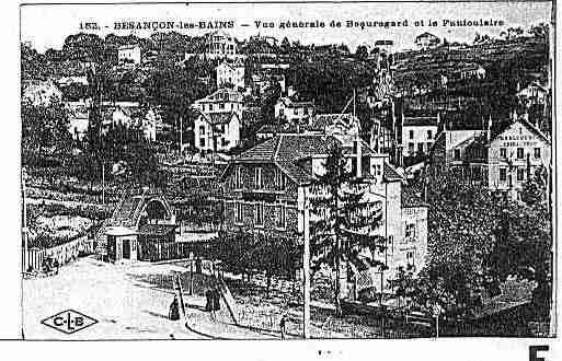 Ville de BESANCON Carte postale ancienne