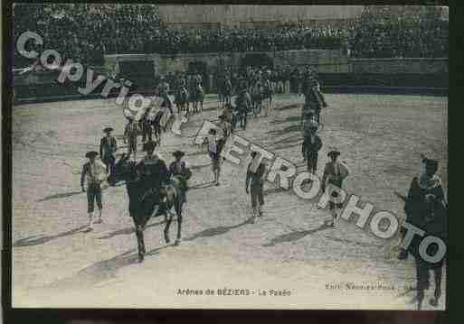 Ville de BEZIERS Carte postale ancienne