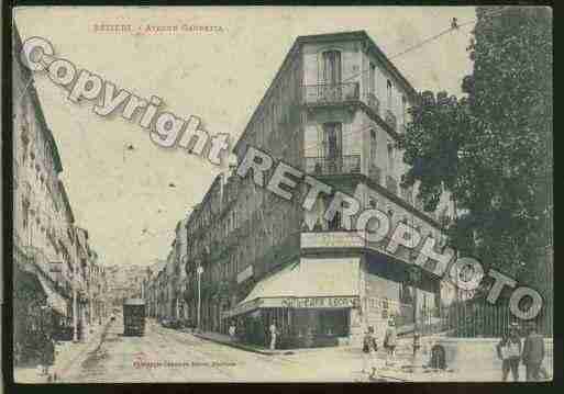 Ville de BEZIERS Carte postale ancienne