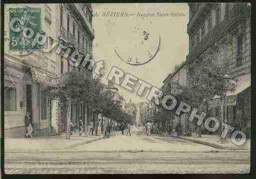 Ville de BEZIERS Carte postale ancienne