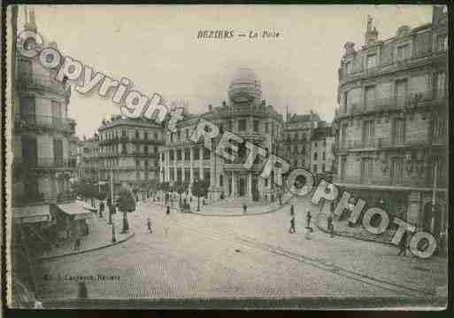 Ville de BEZIERS Carte postale ancienne