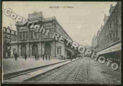 Ville de BEZIERS Carte postale ancienne