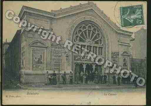 Ville de BEZIERS Carte postale ancienne