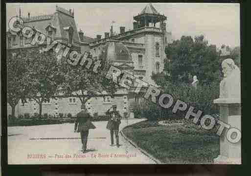 Ville de BEZIERS Carte postale ancienne