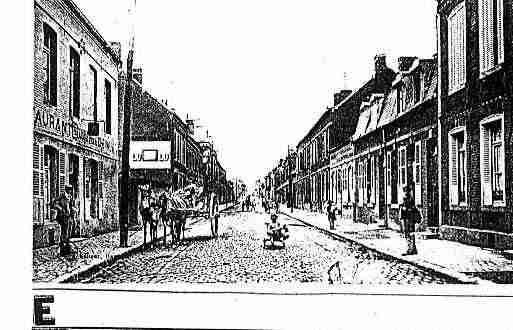 Ville de BOHAINENVERMANDOIS Carte postale ancienne