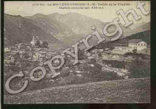 Ville de BOLLENEVESUBIE(LA) Carte postale ancienne