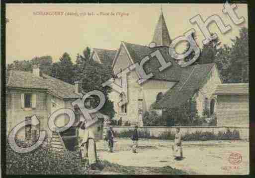 Ville de BOSSANCOURT Carte postale ancienne