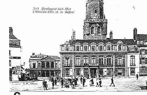 Ville de BOULOGNESURMER Carte postale ancienne Ville de BOULOGNESURMER Carte postale ancienne