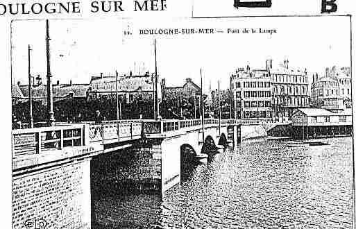 Ville de BOULOGNESURMER Carte postale ancienne