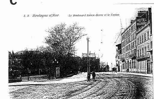 Ville de BOULOGNESURMER Carte postale ancienne