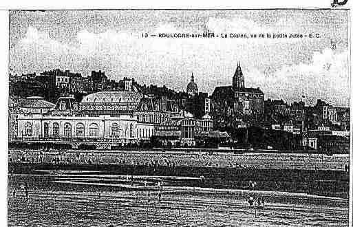 Ville de BOULOGNESURMER Carte postale ancienne