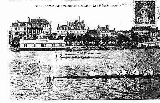 Ville de BOULOGNESURMER Carte postale ancienne