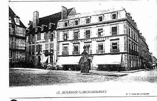 Ville de BOURBONL\'ARCHAMBAULT Carte postale ancienne