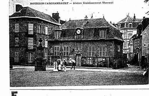 Ville de BOURBONL\'ARCHAMBAULT Carte postale ancienne