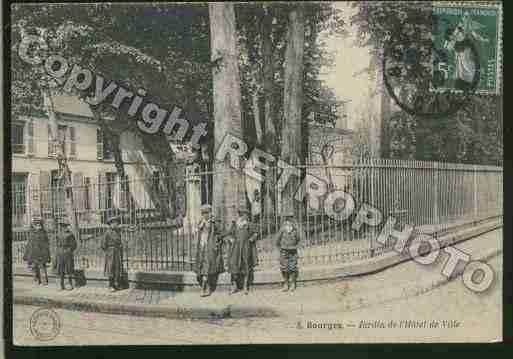 Ville de BOURGES Carte postale ancienne