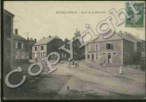 Ville de BOURGFIDELE Carte postale ancienne