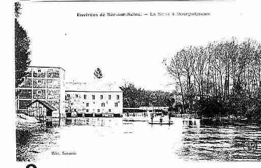 Ville de BOURGUIGNONS Carte postale ancienne