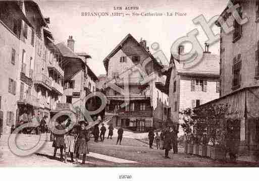 Ville de BRIANCON Carte postale ancienne