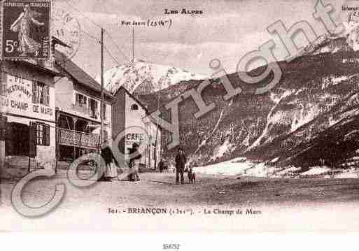 Ville de BRIANCON Carte postale ancienne