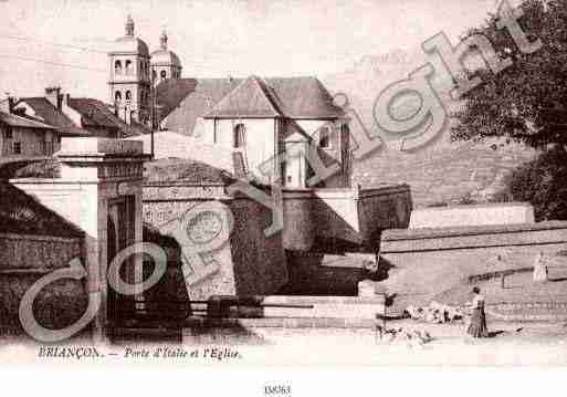 Ville de BRIANCON Carte postale ancienne