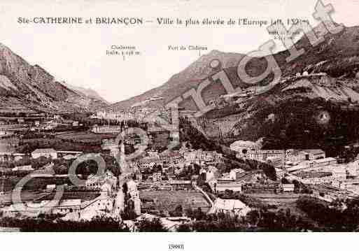 Ville de BRIANCON Carte postale ancienne