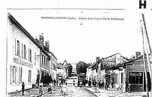 Ville de BRIENNELECHATEAU Carte postale ancienne