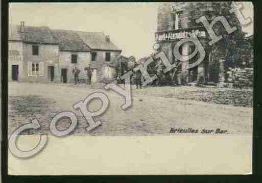 Ville de BRIEULLESSURBAR Carte postale ancienne