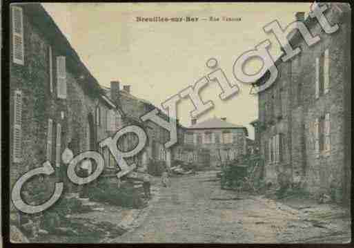 Ville de BRIEULLESSURBAR Carte postale ancienne