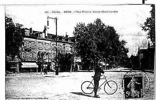 Ville de BRIVELAGAILLARDE Carte postale ancienne
