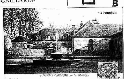 Ville de BRIVELAGAILLARDE Carte postale ancienne