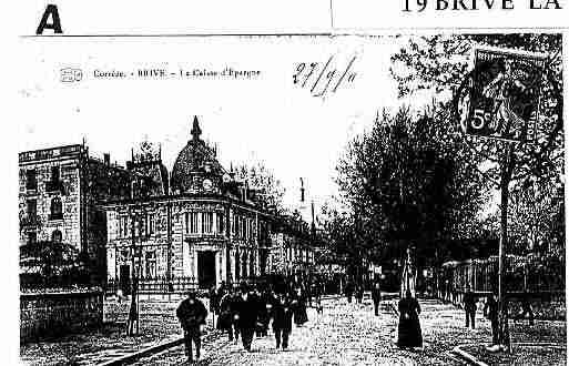 Ville de BRIVELAGAILLARDE Carte postale ancienne