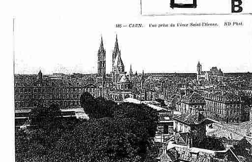 Ville de CAEN Carte postale ancienne