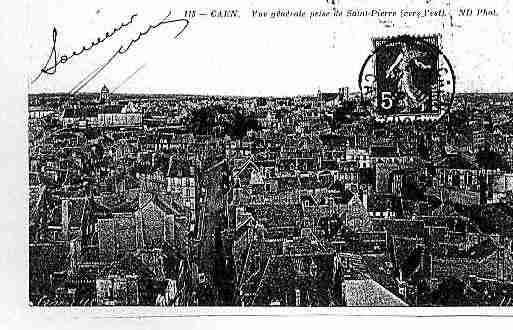 Ville de CAEN Carte postale ancienne