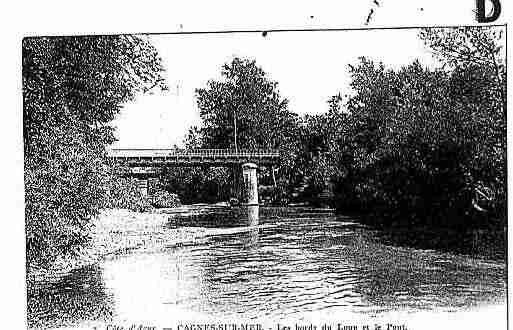 Ville de CAGNESSURMER Carte postale ancienne