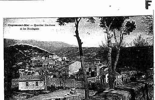 Ville de CAGNESSURMER Carte postale ancienne