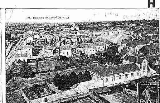 Ville de CANDE Carte postale ancienne